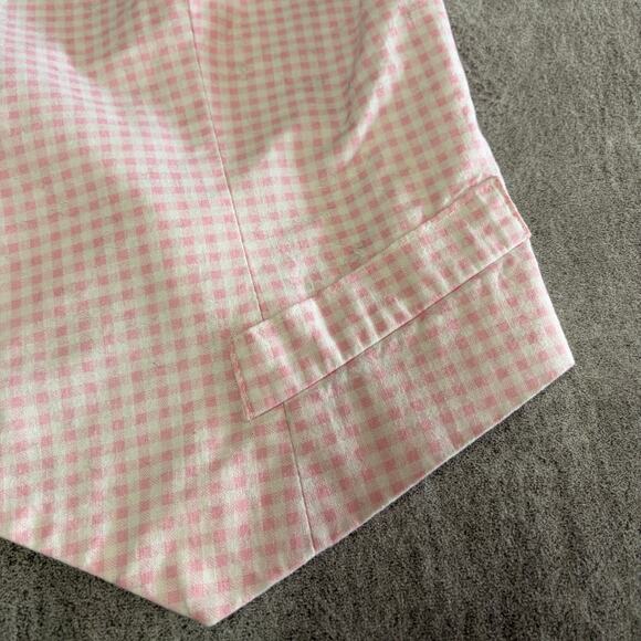 Retro Pink Gingham Cottage Vest - Picture 2 of 6